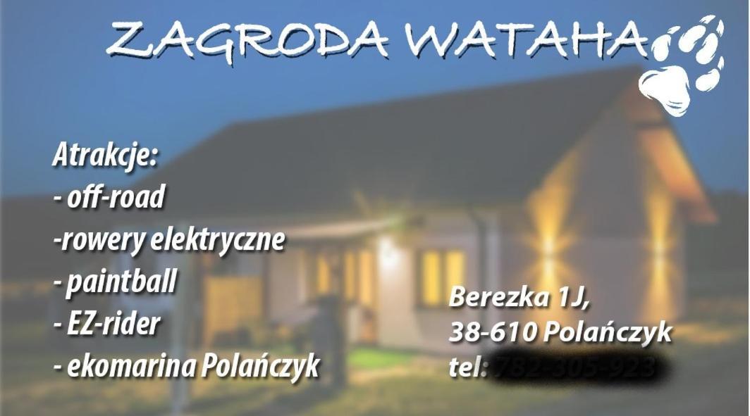 Апартаменты Zagroda Wataha 782 305 923 Поляньчик Экстерьер фото